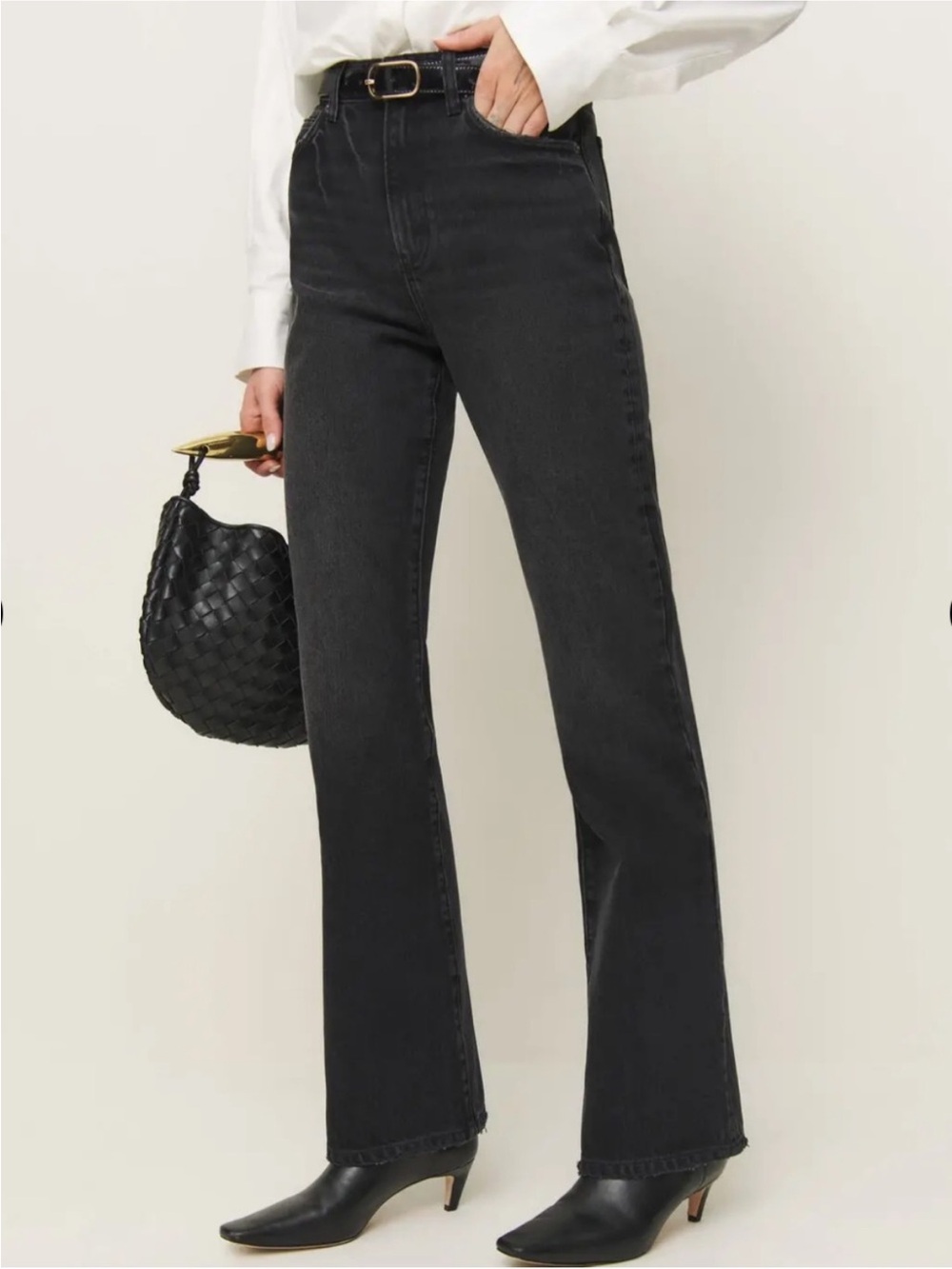 Reformation Jeans Mia High Rise Vintage Bootcut in Trinity Wash